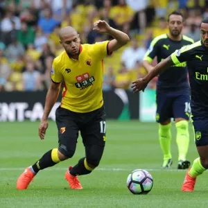 Theo Walcott vs. Adlene Guedioura: A Premier League Showdown (Watford vs. Arsenal, 2016-17) Theo Walcott vs. Adlene Guedioura: A Premier League Showdown (Watford vs. Arsenal, 2016-17)