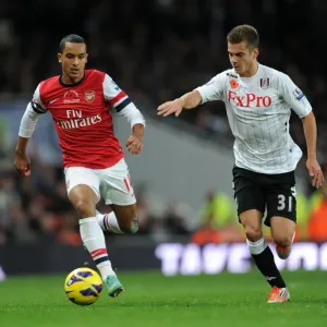 Theo Walcott vs. Alex Kacaniklic: A Battle at Emirates Stadium (Arsenal v Fulham, 2012-13)