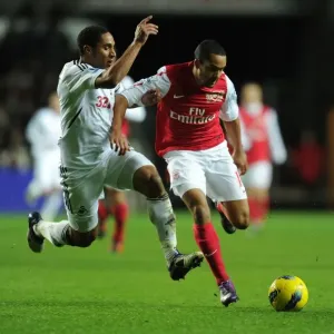 Theo Walcott vs Ashley Williams: A Football Rivalry Erupts at Swansea City (2011-12)