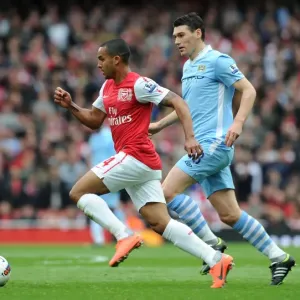 Theo Walcott vs. Gareth Barry: Clash of Premier League Titans (Arsenal v Manchester City, 2011-12) Theo Walcott vs. Gareth Barry: Clash of Premier League Titans (Arsenal v Manchester City, 2011-12)