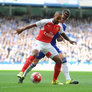 Theo Walcott vs. Gary Cahill: A Premier League Battle at the Heart of Chelsea vs. Arsenal (2015-16) Theo Walcott vs. Gary Cahill: A Premier League Battle at the Heart of Chelsea vs. Arsenal (2015-16)