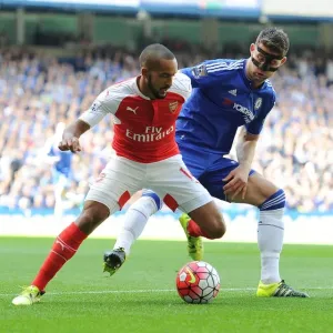 Theo Walcott vs. Gary Cahill: A Premier League Showdown (Chelsea vs. Arsenal, 2015-16) Theo Walcott vs. Gary Cahill: A Premier League Showdown (Chelsea vs. Arsenal, 2015-16)