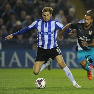 Season 2015-16 Jigsaw Puzzle Collection: Sheffield Wednesday v Arsenal - Capital One Cup 2015-16
