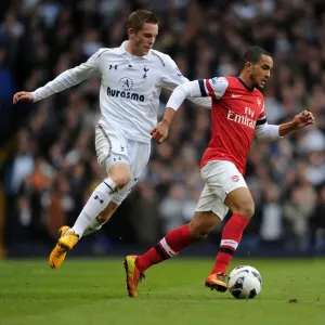 Theo Walcott vs. Gylfi Sigurdsson: Clash of the Wings in the Premier League (Tottenham Hotspur v Arsenal, 2012-13)