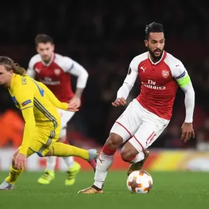 Theo Walcott vs Maksim Volodko: A Fierce Face-Off in Arsenal FC's UEFA Europa League Battle against BATE Borisov