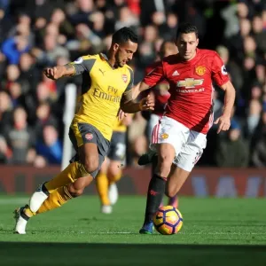 Theo Walcott vs. Matteo Darmian: A Premier League Battle at Old Trafford (2016-17) Theo Walcott vs. Matteo Darmian: A Premier League Battle at Old Trafford (2016-17)