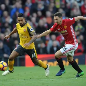 Theo Walcott vs. Matteo Darmian: A Premier League Showdown at Old Trafford (Arsenal vs. Manchester United, 2016-17) Theo Walcott vs. Matteo Darmian: A Premier League Showdown at Old Trafford (Arsenal vs. Manchester United, 2016-17)