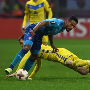 Theo Walcott vs. Mirko Ivanic: A Battle in the Europa League between Arsenal and BATE Borisov Theo Walcott vs. Mirko Ivanic: A Battle in the Europa League between Arsenal and BATE Borisov