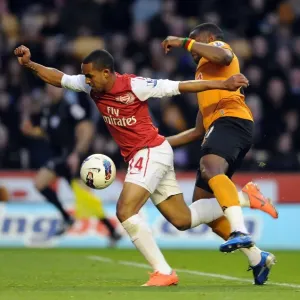 Theo Walcott vs. Sebastien Bassong: A Penalty Showdown Deciding Arsenal's Victory (2011-12) Theo Walcott vs. Sebastien Bassong: A Penalty Showdown Deciding Arsenal's Victory (2011-12)