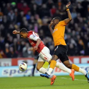 Theo Walcott vs Sebastien Bassong: A Penalty Showdown at Molineux (2011-12) Theo Walcott vs Sebastien Bassong: A Penalty Showdown at Molineux (2011-12)