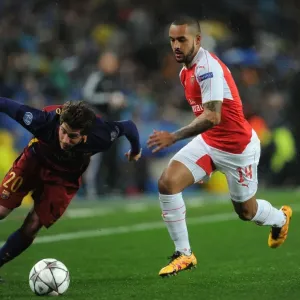 Theo Walcott vs. Sergi Roberto: A Battle in the UEFA Champions League
