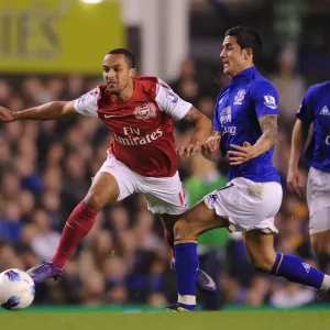 Theo Walcott vs. Tim Cahill: Battle at Goodison Park - Everton vs. Arsenal, Premier League 2011-12
