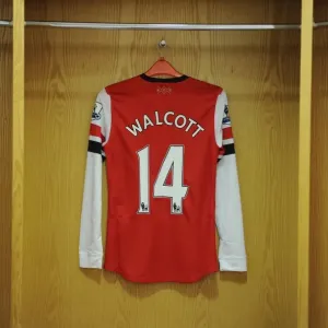 Theo Walcott's Arsenal Jersey at Emirates Stadium: Arsenal vs Aston Villa (2012-13)