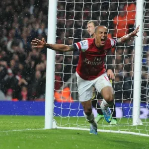 Theo Walcott's Brace: Arsenal Clinch Victory Against Wigan Athletic (2012-13)