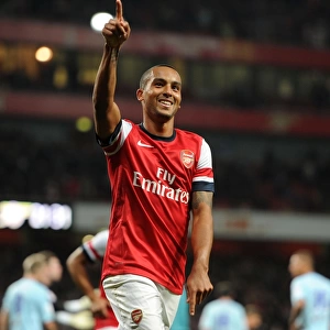 Theo Walcott's Brace: Arsenal Overpowers Coventry City in Capital One Cup