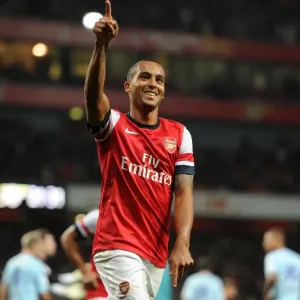 Theo Walcott's Brace: Arsenal Overpowers Coventry City in Capital One Cup