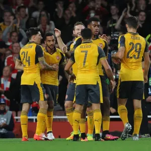 Theo Walcott's Brace: Arsenal's Triumph over FC Basel in Champions League Theo Walcott's Brace: Arsenal's Triumph over FC Basel in Champions League