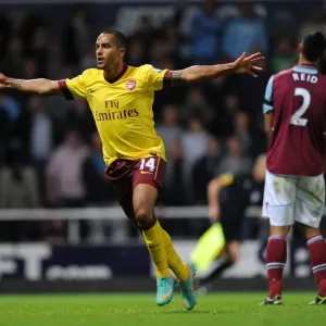 Theo Walcott's Brace: Arsenal's Triumph over West Ham United (2012-13) Theo Walcott's Brace: Arsenal's Triumph over West Ham United (2012-13)