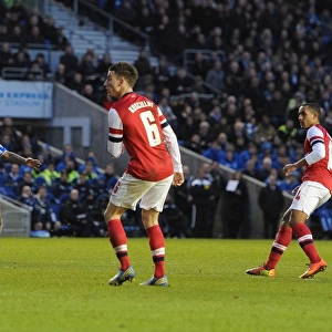 Theo Walcott's Deflected Goal: Arsenal Cruise Past Brighton in FA Cup