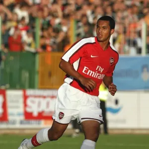 Theo Walcott's Determined Performance: Arsenal vs Szombathely, 2008 - A Hard-Fought 1-1 Draw Theo Walcott's Determined Performance: Arsenal vs Szombathely, 2008 - A Hard-Fought 1-1 Draw