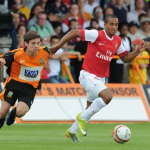 Theo Walcott Dominance Print, 2010 Pre-Season Friendly Theo Walcott Dominance Print, 2010 Pre-Season Friendly
