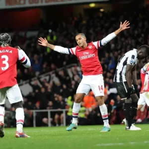Theo Walcott's Double: Arsenal's Dominance over Newcastle United (December 2012)