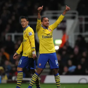 Theo Walcott's Double: Arsenal's Victory over West Ham United in the Premier League (December 2013)