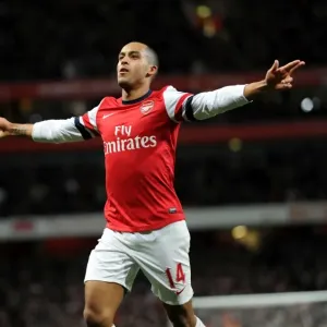 Theo Walcott's Double Strike: Arsenal's Triumph Over Newcastle United (Premier League 2012-13)