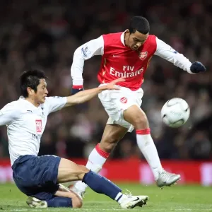 Theo Walcott's Dramatic Equalizer: Arsenal vs. Tottenham in the Carling Cup Semifinal