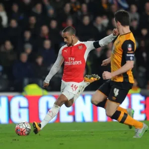Theo Walcott's Dramatic Fourth Goal: Arsenal Overpowers Hull City in FA Cup Fifth Round Theo Walcott's Dramatic Fourth Goal: Arsenal Overpowers Hull City in FA Cup Fifth Round