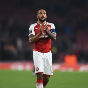Theo Walcott's Emotional Reaction: Arsenal FC vs Crvena Zvezda, UEFA Europa League
