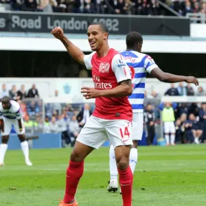 Theo Walcott's Euphoric Goal: Arsenal's Triumph at Queens Park Rangers, Premier League 2011-12