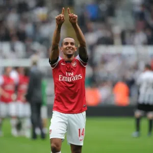 Theo Walcott's Euphoric Moment: Arsenal's Triumph over Newcastle United (2012-13) Theo Walcott's Euphoric Moment: Arsenal's Triumph over Newcastle United (2012-13)