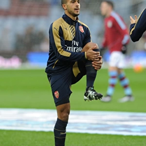 Theo Walcott's Focused Pre-Match Routine: Arsenal vs. Aston Villa, Premier League 2015-16