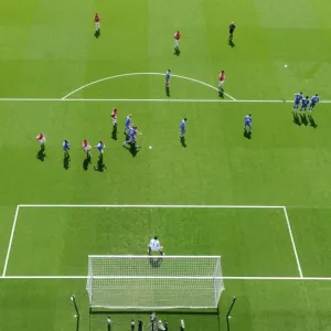 Theo Walcott's Free Kick: Arsenal vs. Chelsea, Premier League 2011-12 Theo Walcott's Free Kick: Arsenal vs. Chelsea, Premier League 2011-12