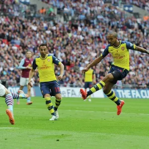 Season 2014-15 Prints: Arsenal v Aston Villa - FA Cup Final 2015
