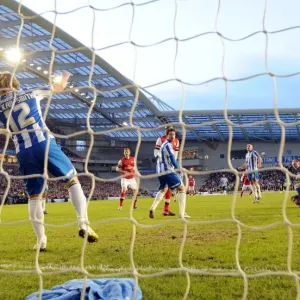 Theo Walcott's Game-Winning Goal: Brighton & Hove Albion vs. Arsenal, FA Cup 2012-13