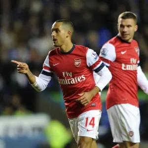 Theo Walcott's Goal: Reading vs. Arsenal, Premier League 2012-13