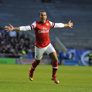 Theo Walcott's Hat-Trick: Arsenal Triumphs Over Brighton in FA Cup