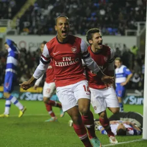 Theo Walcott's Hat-Trick Print - Capital One Cup 2012-13 Theo Walcott's Hat-Trick Print - Capital One Cup 2012-13
