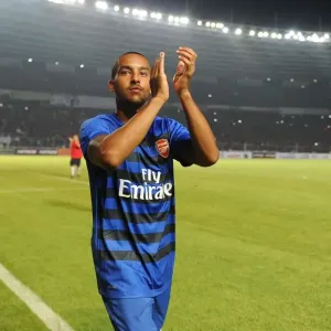 Theo Walcott's Heartfelt Thanks to Arsenal Fans in Indonesia After Victory