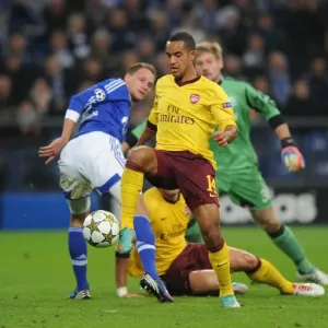 Theo Walcott's Historic Goal Past Benedikt Howedes: Arsenal's Triumph over Schalke 04 in the 2012-13 UEFA Champions League Theo Walcott's Historic Goal Past Benedikt Howedes: Arsenal's Triumph over Schalke 04 in the 2012-13 UEFA Champions League