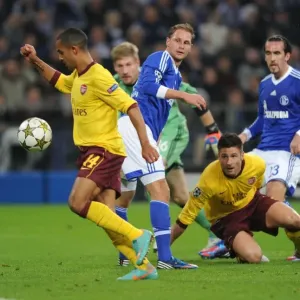 Theo Walcott's Historic Past: Arsenal's Triumph over Schalke 04 - Walcott Scores Stunning Goal Past Benedikt Howedes Theo Walcott's Historic Past: Arsenal's Triumph over Schalke 04 - Walcott Scores Stunning Goal Past Benedikt Howedes
