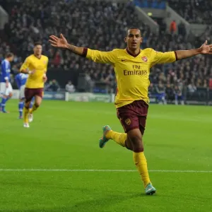 Theo Walcott's Historic Stunner: Arsenal's First Goal Against Schalke 04 in the 2012-13 Champions League Theo Walcott's Historic Stunner: Arsenal's First Goal Against Schalke 04 in the 2012-13 Champions League