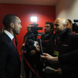 Theo Walcott's Post-Match Interview: Arsenal vs. Southampton (2013-14)
