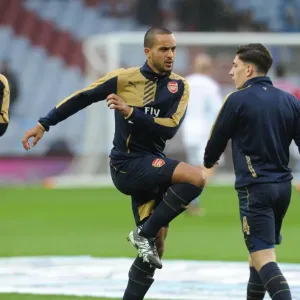 Theo Walcott's Pre-Match Routine: Aston Villa vs. Arsenal, Premier League 2015-16 Theo Walcott's Pre-Match Routine: Aston Villa vs. Arsenal, Premier League 2015-16
