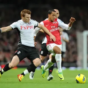 Theo Walcott's Sensational Run Past John Arne Riise: A Flash of Skill and Agility from the Arsenal vs Fulham Match (2011-12) Theo Walcott's Sensational Run Past John Arne Riise: A Flash of Skill and Agility from the Arsenal vs Fulham Match (2011-12)