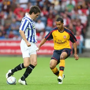 Theo Walcott's Slick Nutmeg: Arsenal's Win Over Huddersfield, 2008 Pre-Season Friendly Theo Walcott's Slick Nutmeg: Arsenal's Win Over Huddersfield, 2008 Pre-Season Friendly