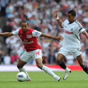 Theo Walcott's Strike: Arsenal's 1-0 Victory Over Swansea City in the Premier League, 10/9/11