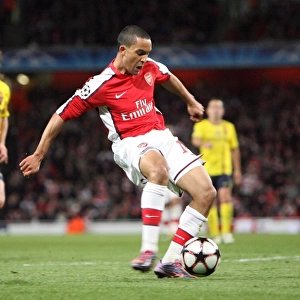 Theo Walcott's Stunner: Arsenal's First Goal vs. Barcelona in the Champions League Quarterfinal